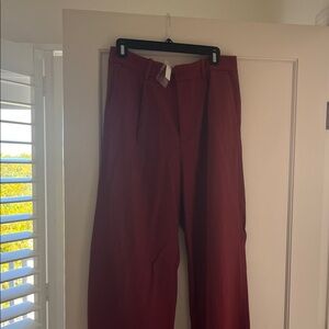 Madewell Men's Deep Red Dress Pants